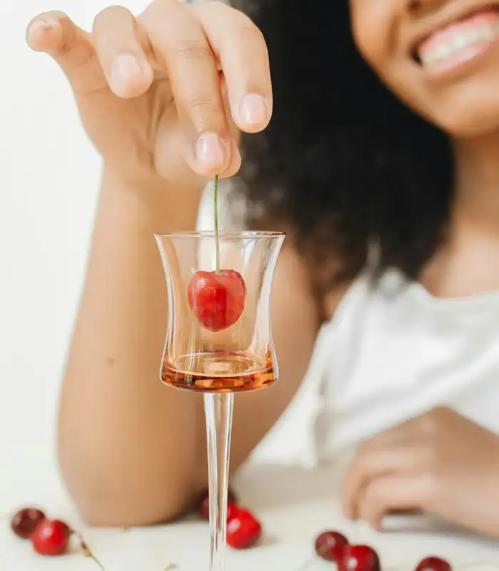 Cocktail Bourbon et Fruits Rouges