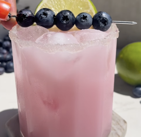 Blueberry Coconut Margarita