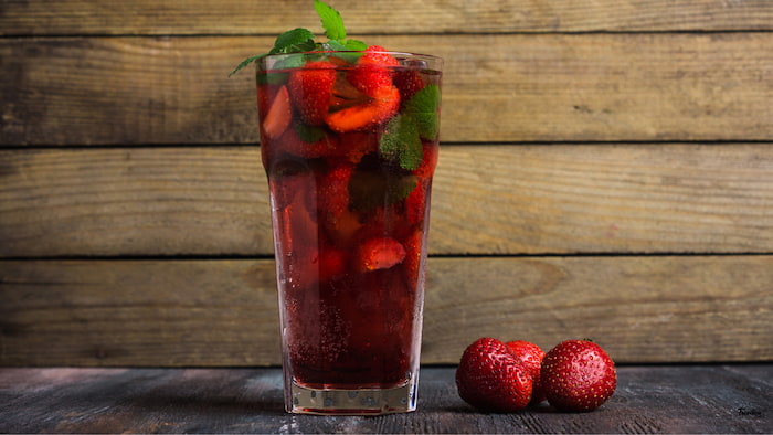 Recette classique mojito fraise