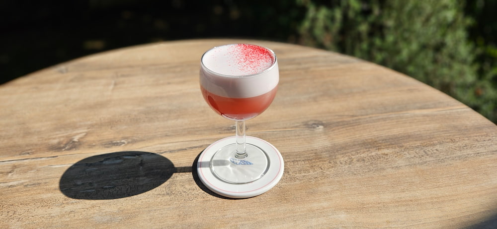 Cocktail Gin liqueur de chambord