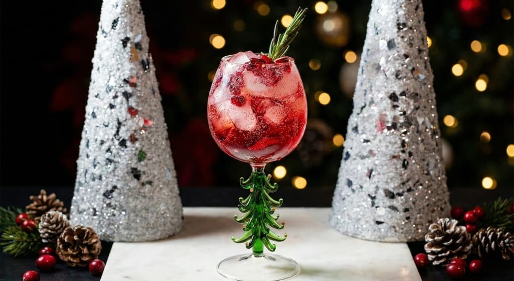 Spritz de Noël Cranberry