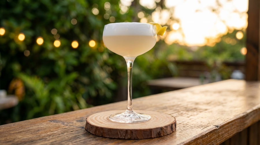 White lady Cocktail